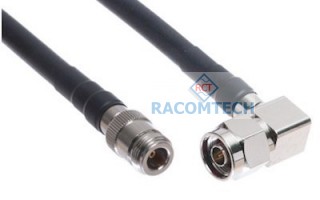  N male (RA) to N female LMR400 Times Microwave Cable RoHS
