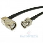 LL195 LMR195 Equiv Coax Cable  TNC/ male/RA - BNC/ male