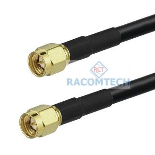 SMA male to SMA male RG58 C/U  Cable Assembly