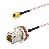 RG316 Cable N female to SMA plug