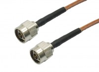 N male to N male RG400 Mil Spec Coaxial Cable   