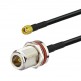 TIMES LMR195 Cable N (F)  / RP-SMA(M) - TIMES LMR195 Cable N (F)  / RP-SMA(M)