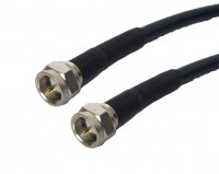 F male to F male 75ohm LMR240-75 Times Microwave Cable RoHS