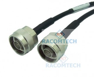 N male to N male LMR240-75 Times Microwave Cable RoHS