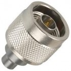 MCX female to N type  male connector adapter 50ohm