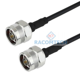  N male to N male LMR240 Times Microwave Cable RoHS