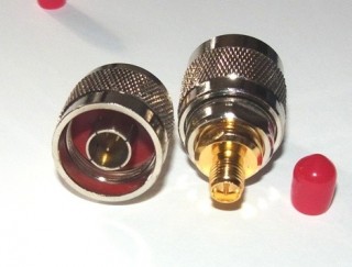 N type  Plug (male) to RP-SMA socket  (pin) Adaptor