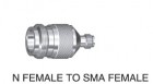 SMA Jack femal to N type femal connector