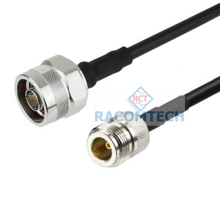 N male to N female LMR240 Times Microwave Cable RoHS