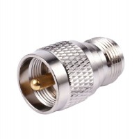UHF PL-259  Plug male to N type  female connector adapter 50ohm