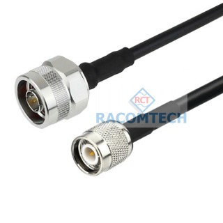 N male to TNC male LMR240 Times Microwave Cable RoHS