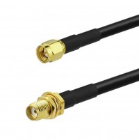 SMA (M) - SMA (F) LMR240 Times Microwave Cable RoHS