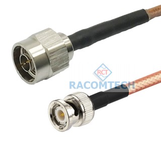 N male to  BNC male RG142 Mil Spec Coaxial Cable