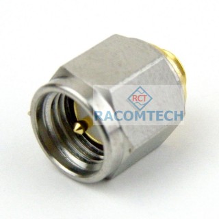 SMA Plug RG405 0.086" cable solder  (Stainless Steel body) 18GHz