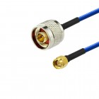 N male to SMA male RG405 Habia 0086 Semi Flexiform Cable