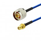 N male to SMA female RG405 Habia 0086 Semi Flexiform Cable