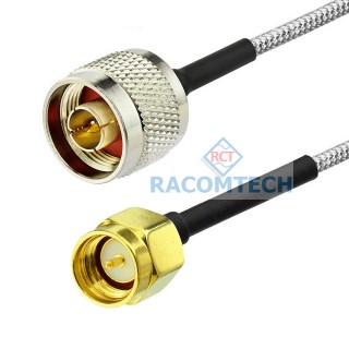 SMA male to N male RG402 0.141 Semi Flexible Cable