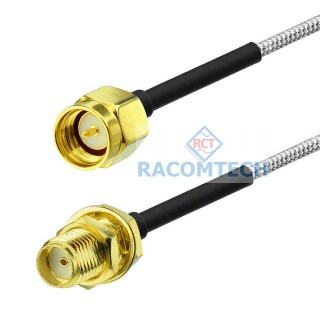 SMA male to SMA female RG402 0.141 Semi Rigid Coaxial Cable 