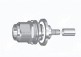 N type Crimp bulkhead socket  Cable RG58, LMR195 - N type Crimp bulkhead socket  Cable RG58, LMR195
