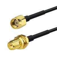 RP-SMA male to RP-SMA female LMR100  Coaxial  Cable  RoHS