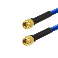 RG401/U 0.25  Semi- flexible Cable with SMA plug  straight 