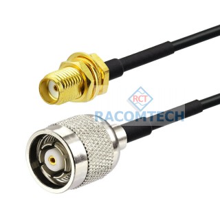 RP-TNC male to RP-SMA female LMR100  Coaxial  Cable  RoHS