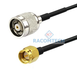 RP-TNC male to RP-SMA male LMR100  Coaxial  Cable  RoHS