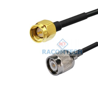 TNC male to SMA male LMR100  Coaxial  Cable  RoHS