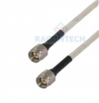 18GHz SMA male to SMA male RG402 Semi Flexible Cable